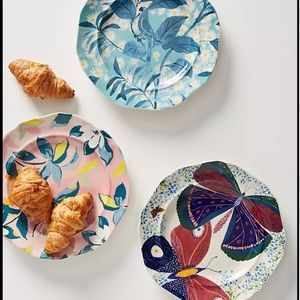 Paule Marrot Dessert Plates for Anthropologie- Set of 2